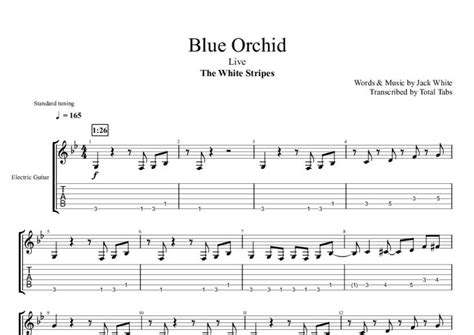 white stripes tabs|blue orchid bass tab.